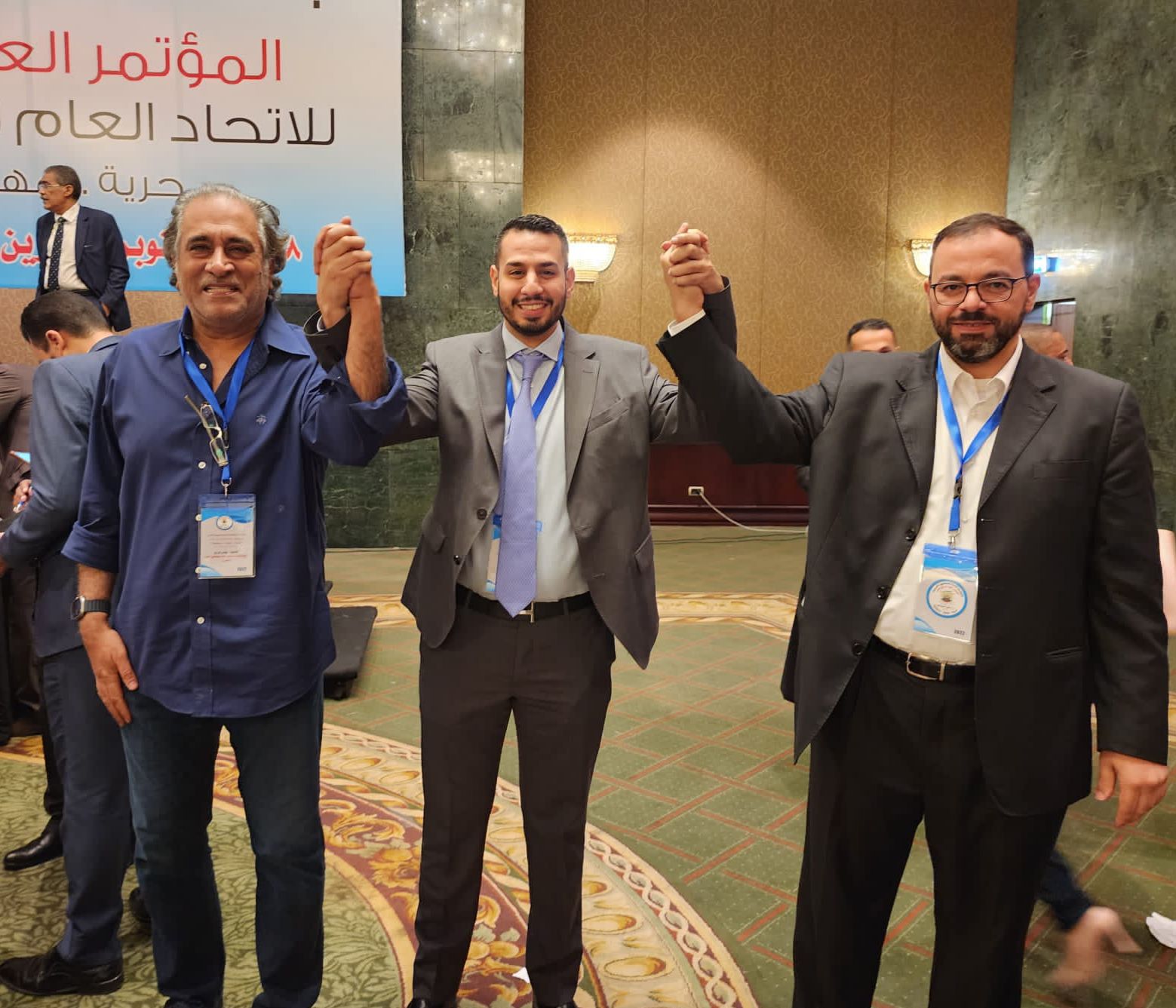 انتخاب راشد الحمر الأمين العام المساعد لاتحاد الصحفيين العرب